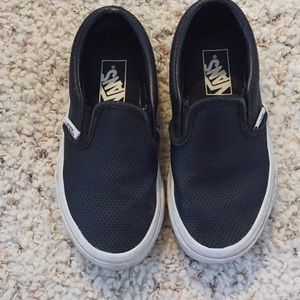 Girls slip on vans